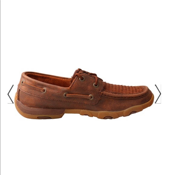 TWISTED X WOMEN'S LAYERED FRINGE DRIVING MOCS - Picture 2 of 12